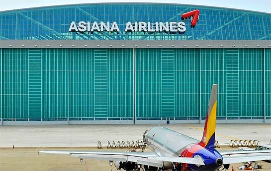 Seoul Incheon Asiana Airlines Hangar Panolux